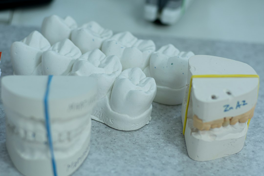 Stone models and dies prepared for production
